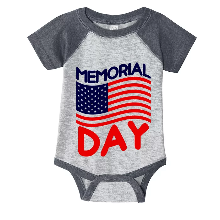 Memorial Day T Infant Baby Jersey Bodysuit