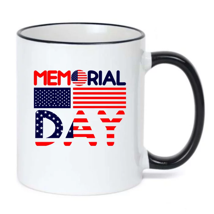 Memorial Day T Black Color Changing Mug