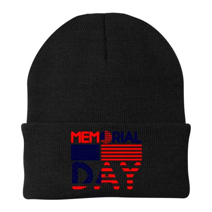 Memorial Day T Knit Cap Winter Beanie