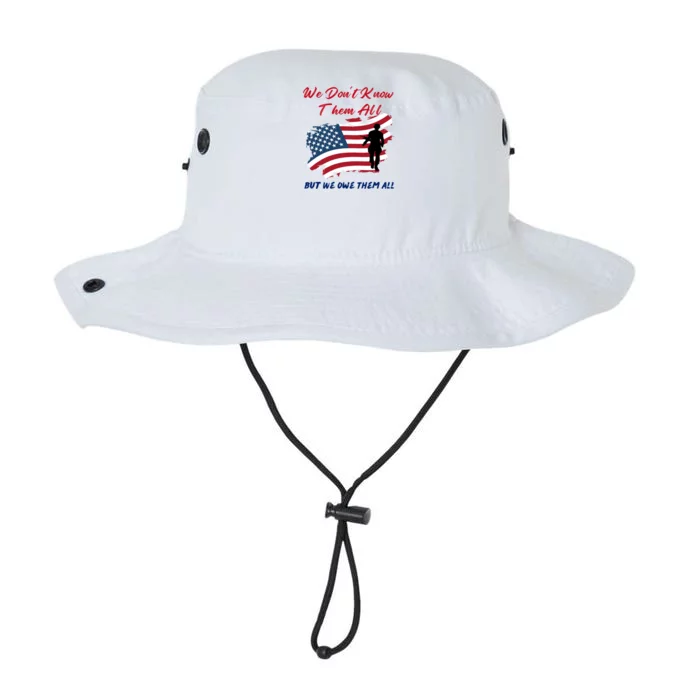 Memorial Day Tee We Dont Know Them All But We Owe Them All Gift Legacy Cool Fit Booney Bucket Hat