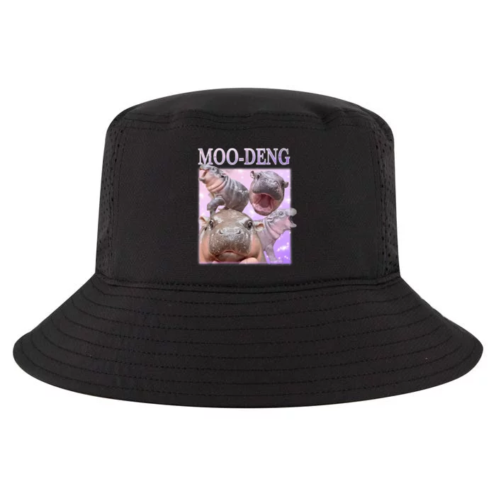 Moo Deng The Famous Baby Pigmy Hippo Moodeng Cool Comfort Performance Bucket Hat