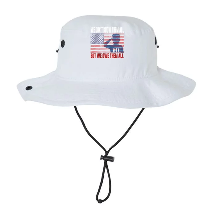 Memorial Day Tee We Dont Know Them All But We Owe Them All Gift Legacy Cool Fit Booney Bucket Hat