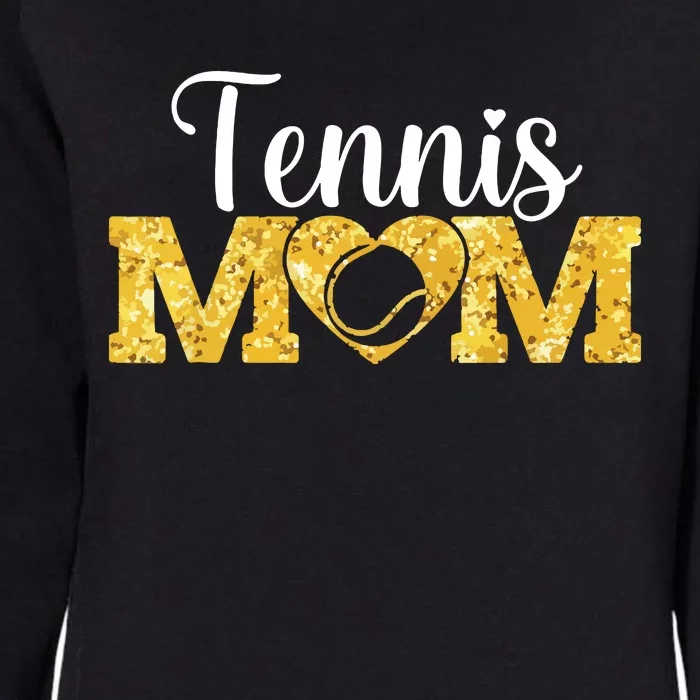 Mothers Day Tennis Mom Funny Sport Tennis Lover Womens California Wash Sweatshirt