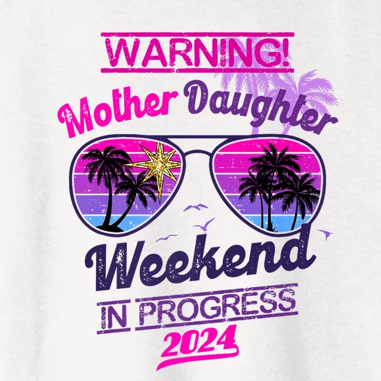 Mother Daughter Trip Las Vegas Mother Daughter Weekend 2024 Women's Crop Top Tee