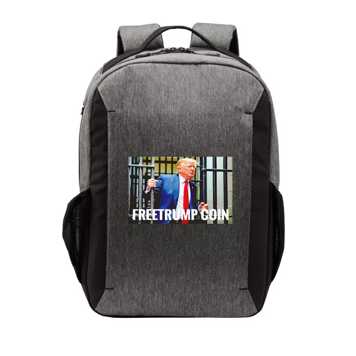 Maga Donald Trump Free Coin Vector Backpack