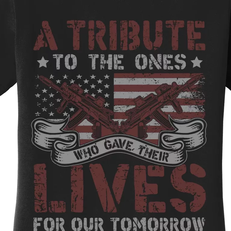 Memorial Day Tribute Graphic Women's T-Shirt