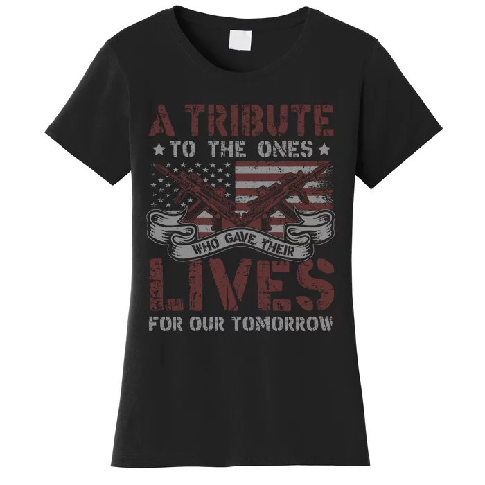 Memorial Day Tribute Graphic Women's T-Shirt