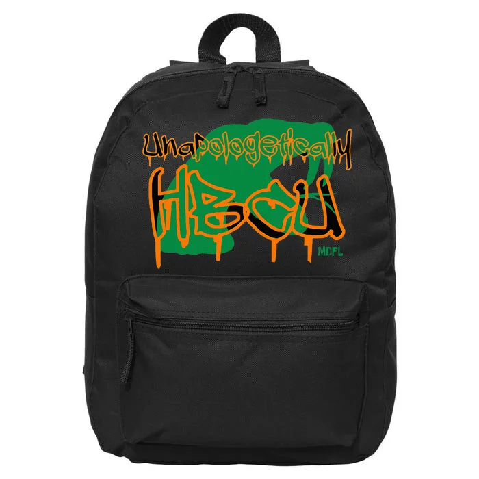 MDFL Designs Unapologetically HBCU FAMU 16 in Basic Backpack