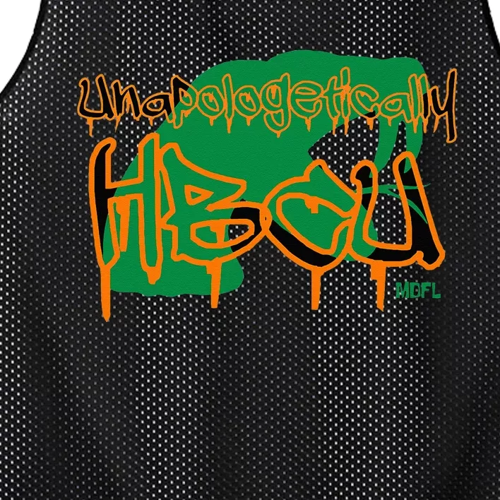 MDFL Designs Unapologetically HBCU FAMU Mesh Reversible Basketball Jersey Tank