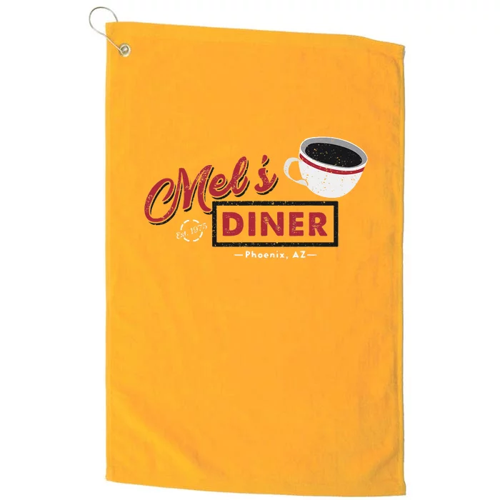 Mels Diner U.N.I.S.E.X Super Platinum Collection Golf Towel