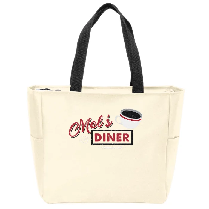 Mels Diner U.N.I.S.E.X Super Zip Tote Bag