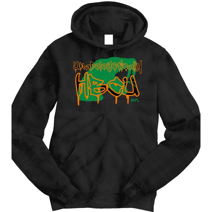 Mdfl Designs Unapologetically Hbcu Famu Tie Dye Hoodie