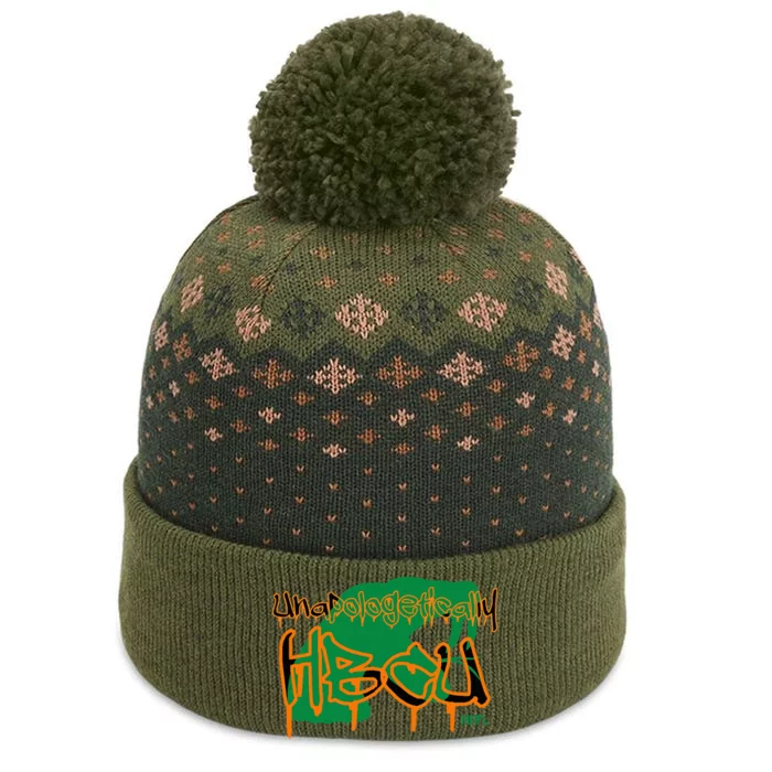 Mdfl Designs Unapologetically Hbcu Famu The Baniff Cuffed Pom Beanie