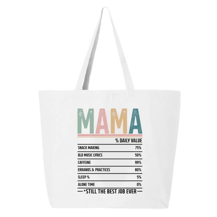 Mama Daily Value MotherS Day 2024 Still The Best Job Ever 25L Jumbo Tote