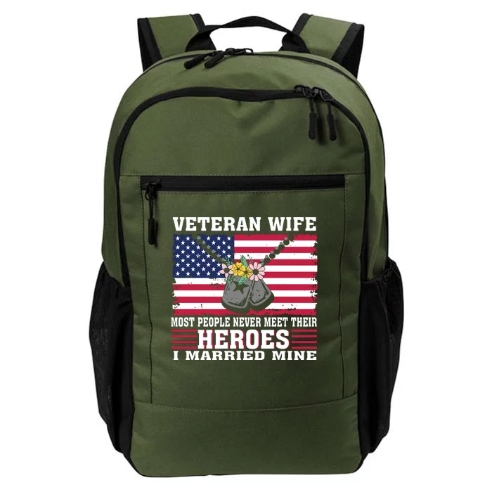 Memorial Day Veteran Wife Daily Commute Backpack