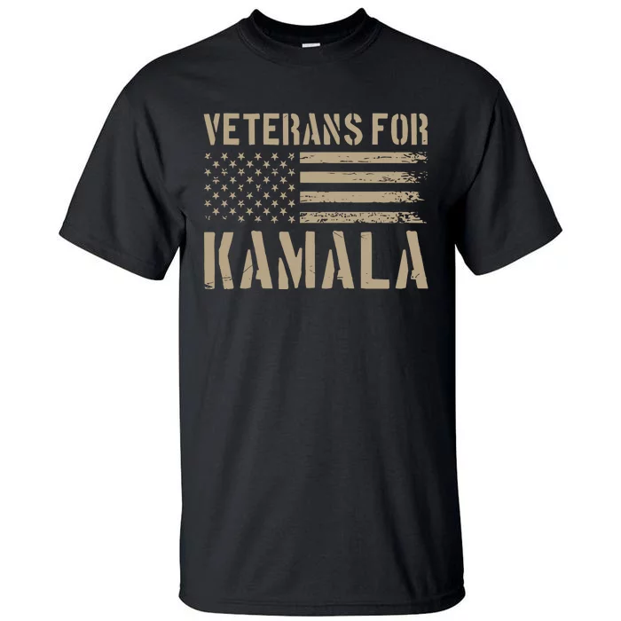 Moe Davis Veterans For Kamala Harris 2024 Tall T-Shirt