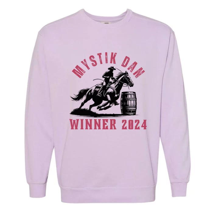 Mystik Dan Winner Horse Racingp Kentucky Garment-Dyed Sweatshirt