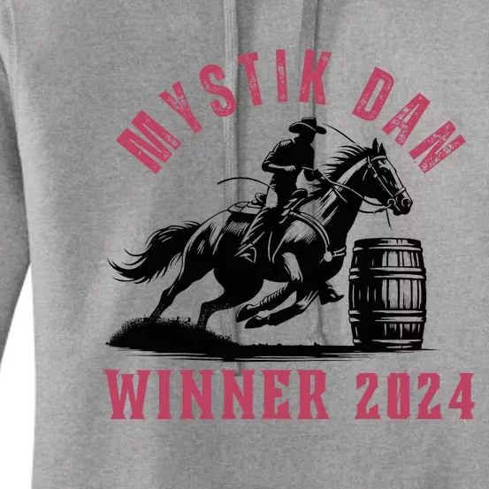 Mystik Dan Winner Horse Racingp Kentucky Women's Pullover Hoodie