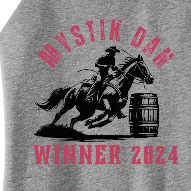 Mystik Dan Winner Horse Racingp Kentucky Women’s Perfect Tri Rocker Tank