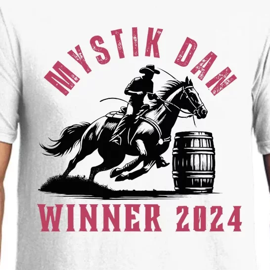 Mystik Dan Winner Horse Racingp Kentucky Pajama Set