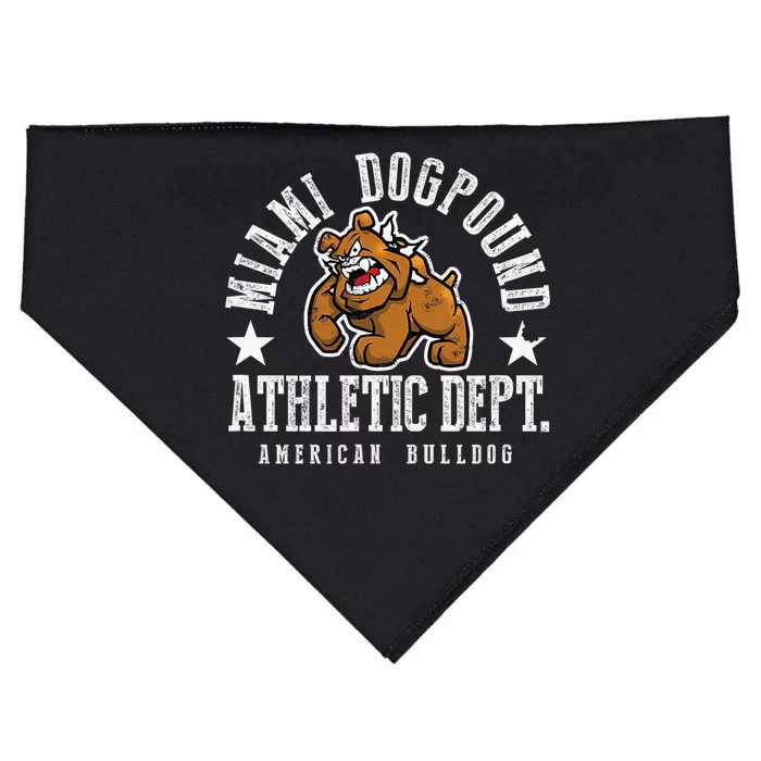 MIAMI Dogpound Workout Excercise Lover Dog Owner USA-Made Doggie Bandana