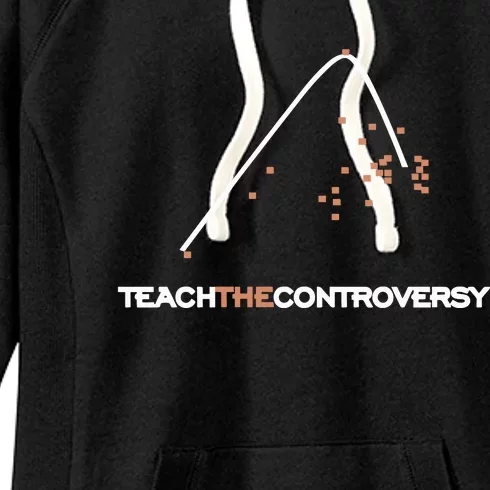 Matt Darling Wearing Teach The Controversy Women's Fleece Hoodie