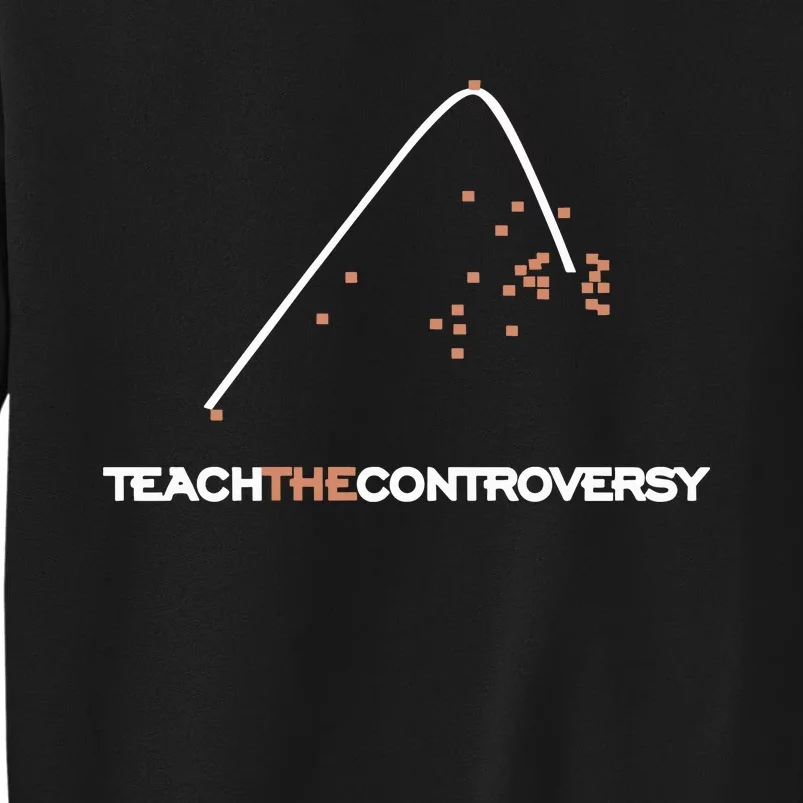 Matt Darling Wearing Teach The Controversy Tall Sweatshirt