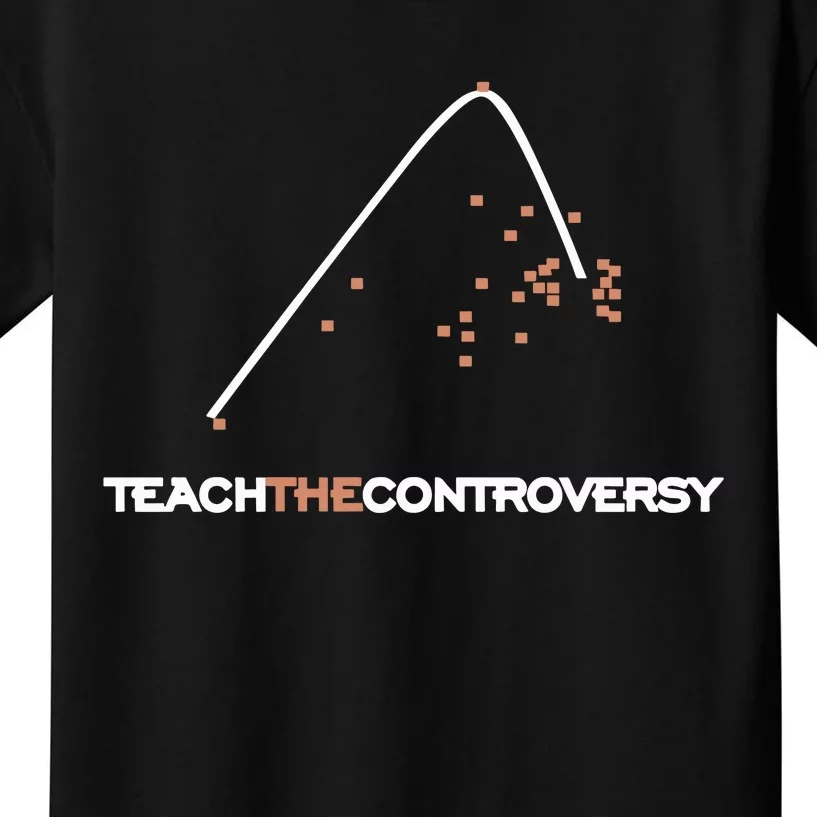 Matt Darling Wearing Teach The Controversy Kids T-Shirt