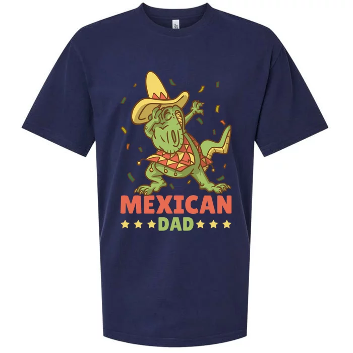 Mexican Dad With A Dinos Sueded Cloud Jersey T-Shirt