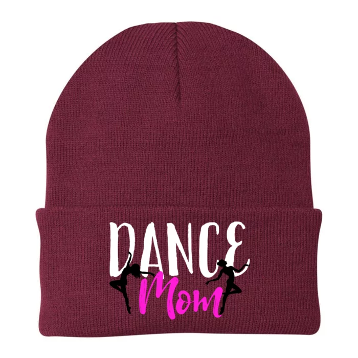 MotherS Day With Cute Dance Mom Knit Cap Winter Beanie