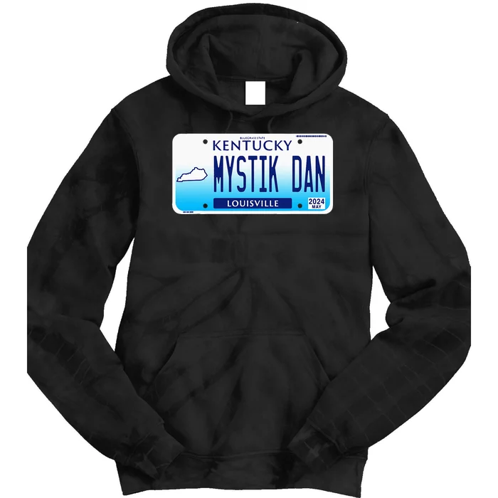 Mystik Dan Winner 2024 Betting License Plate Horse Racing Tie Dye Hoodie