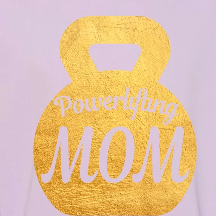 Mother's Day Workout Kettlebell Powerlifting Mom Gift Garment-Dyed Sweatshirt