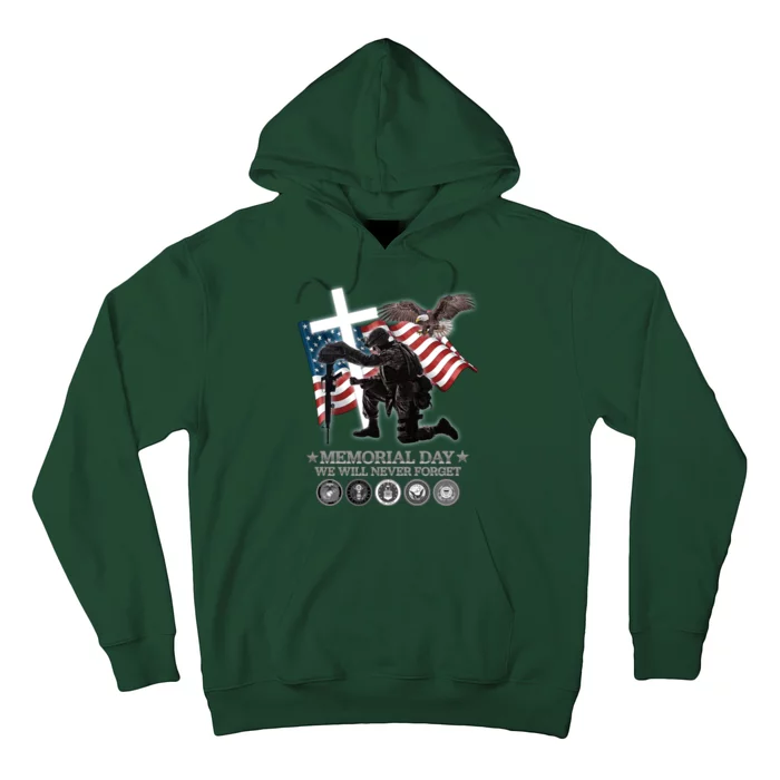 Memorial Day We Will Never Forget Hoodie