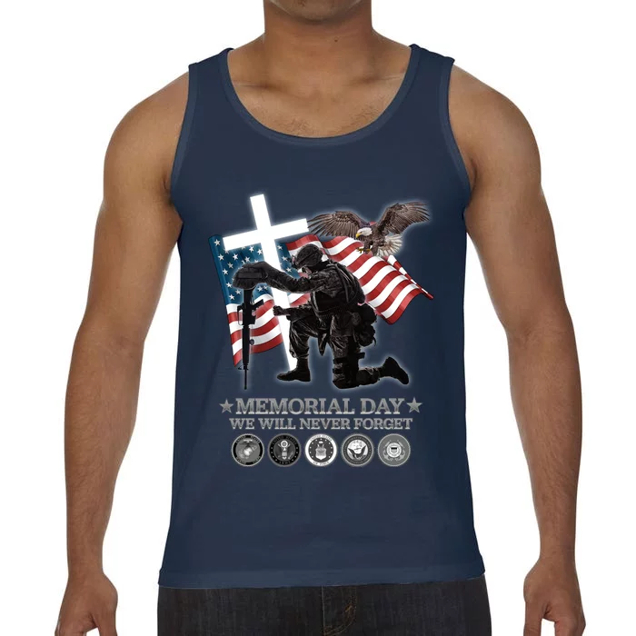 Memorial Day We Will Never Forget Comfort Colors® Tank Top