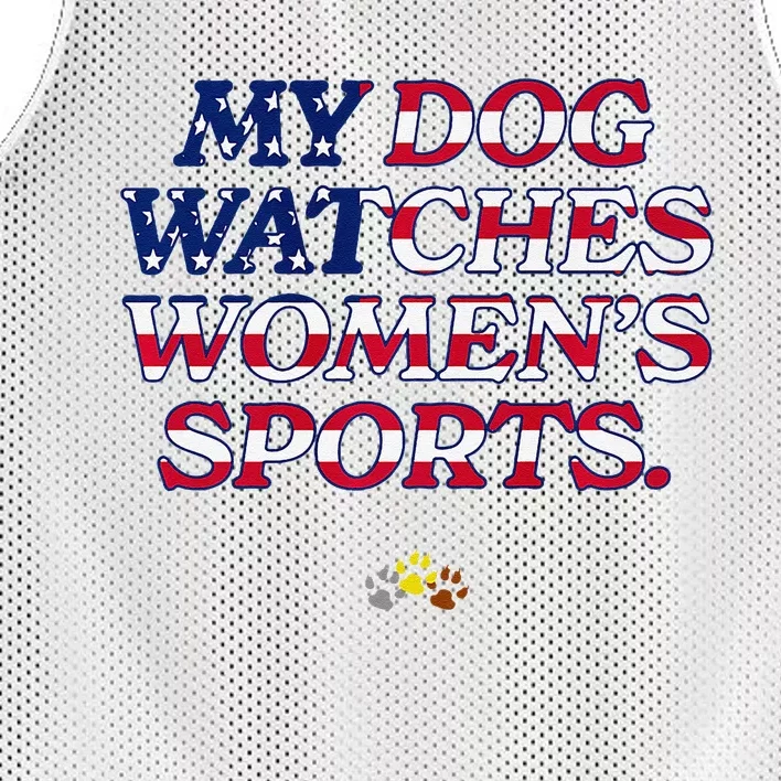 My Dog Watches Women.S Sports Usa Patriotic Stars & Stripes Premium Mesh Reversible Basketball Jersey Tank