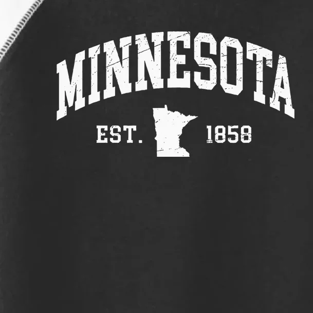 Minnesota Est. 1858 Toddler Fine Jersey T-Shirt