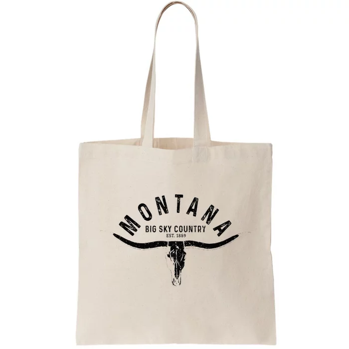 Montana Est. 1889 Vintage Gift Tote Bag