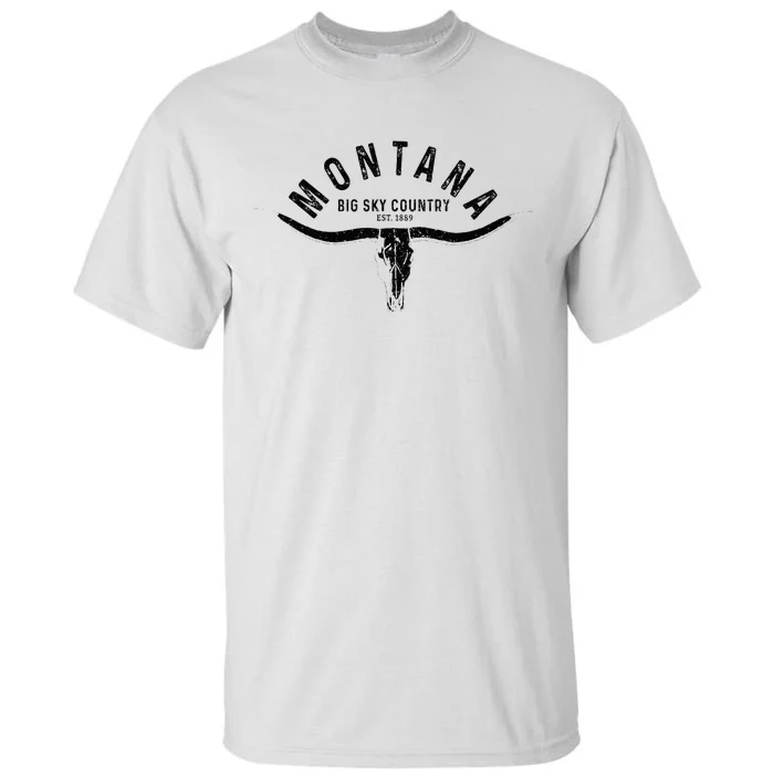 Montana Est. 1889 Vintage Gift Tall T-Shirt