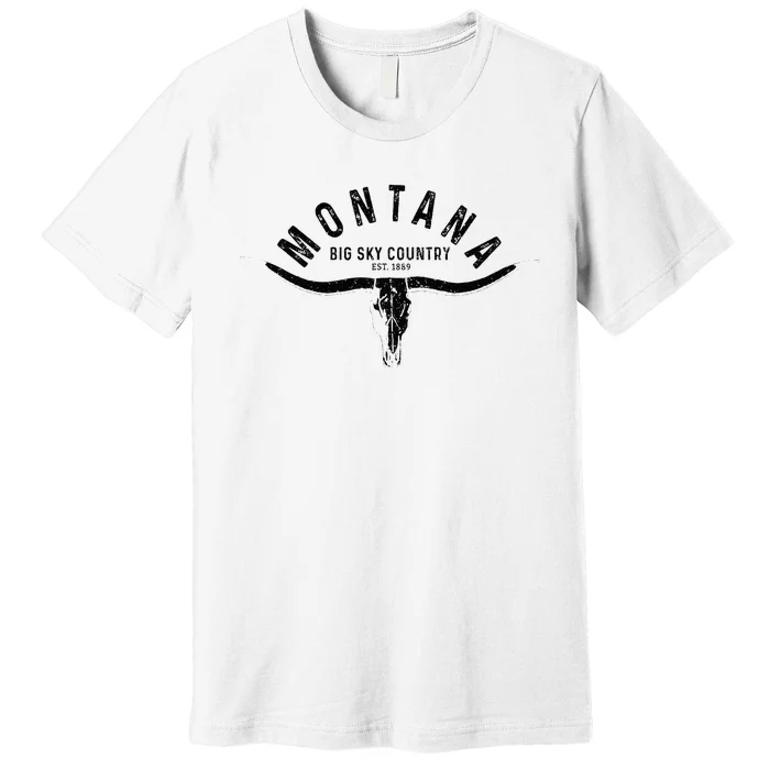 Montana Est. 1889 Vintage Gift Premium T-Shirt