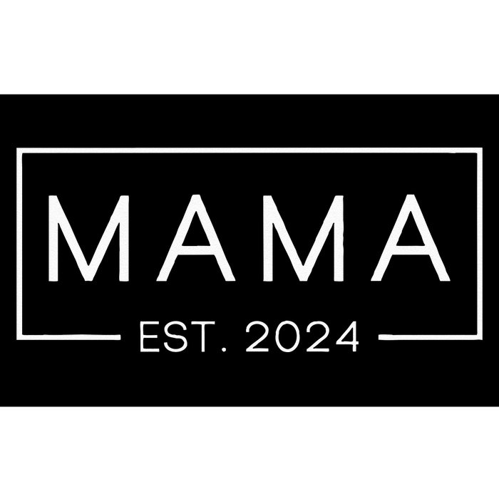 Mama Est 2024 Promoted To Mommy Mothers Day Mom 2024 Bumper Sticker