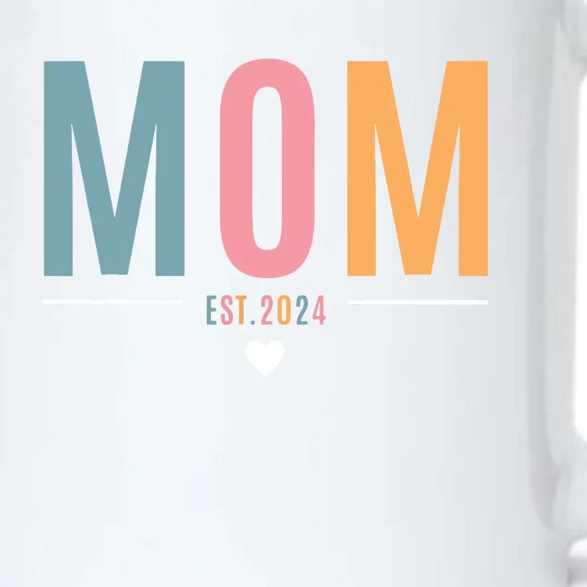 Mom Est 2024 Expect Baby 2024 Mother 2024 New Mama Mommy Black Color Changing Mug