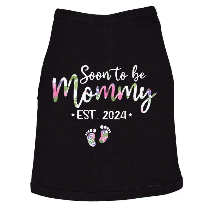 Mom Est 2024 Expect Baby 2024 Mother 2024 New Mom 2024 Doggie Tank