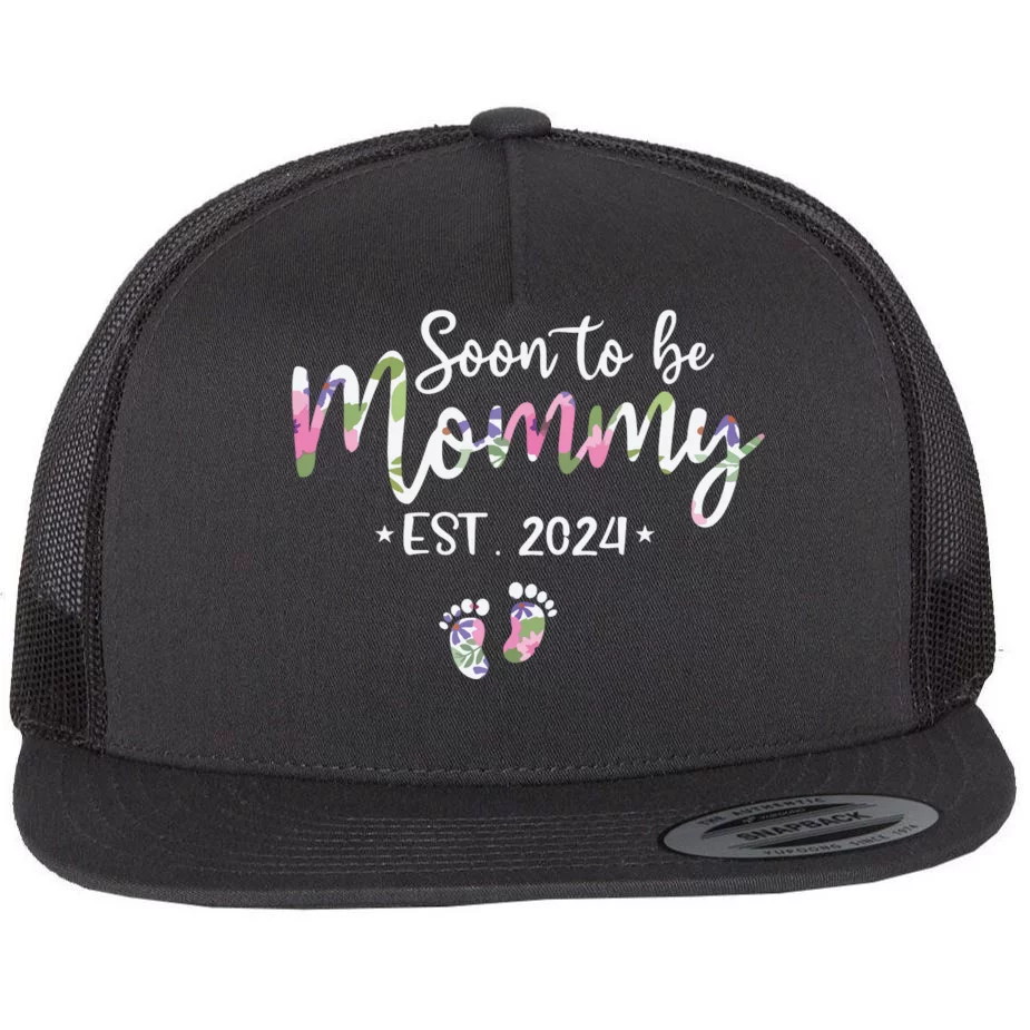 Mom Est 2024 Expect Baby 2024 Mother 2024 New Mom 2024 Flat Bill   Me26114039 Mom Est 2024 Expect Baby 2024 Mother 2024 New Mom 2024  Black Fbth Garment.webp