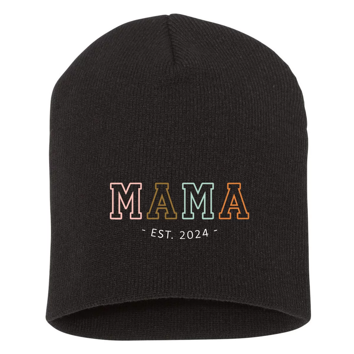 Mama Est 2024 Promoted To Mommy MotherS Day Mom To Be 2024 Short   Me26214542 Mama Est 2024 Promoted To Mommy Mothers Day Mom To Be 2024  Black Ypkcb Garment.webp