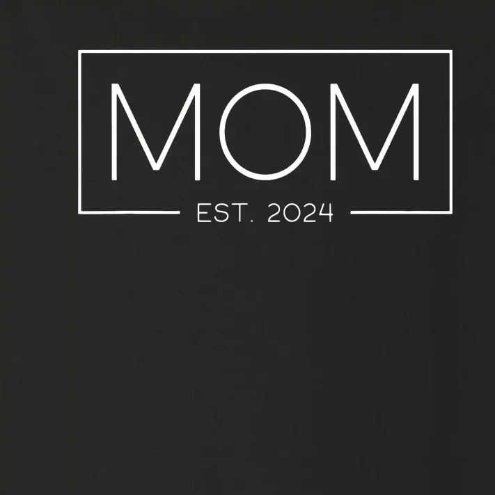 Mom Est 2024 Expect Baby 2024 Mother 2024 New Mom 2024 Toddler Long Sleeve Shirt