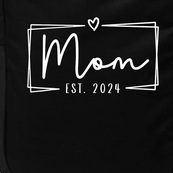 Mom Est 2024 Expect Baby 2024 Mother 2024 New Mom 2024 Impact Tech Backpack