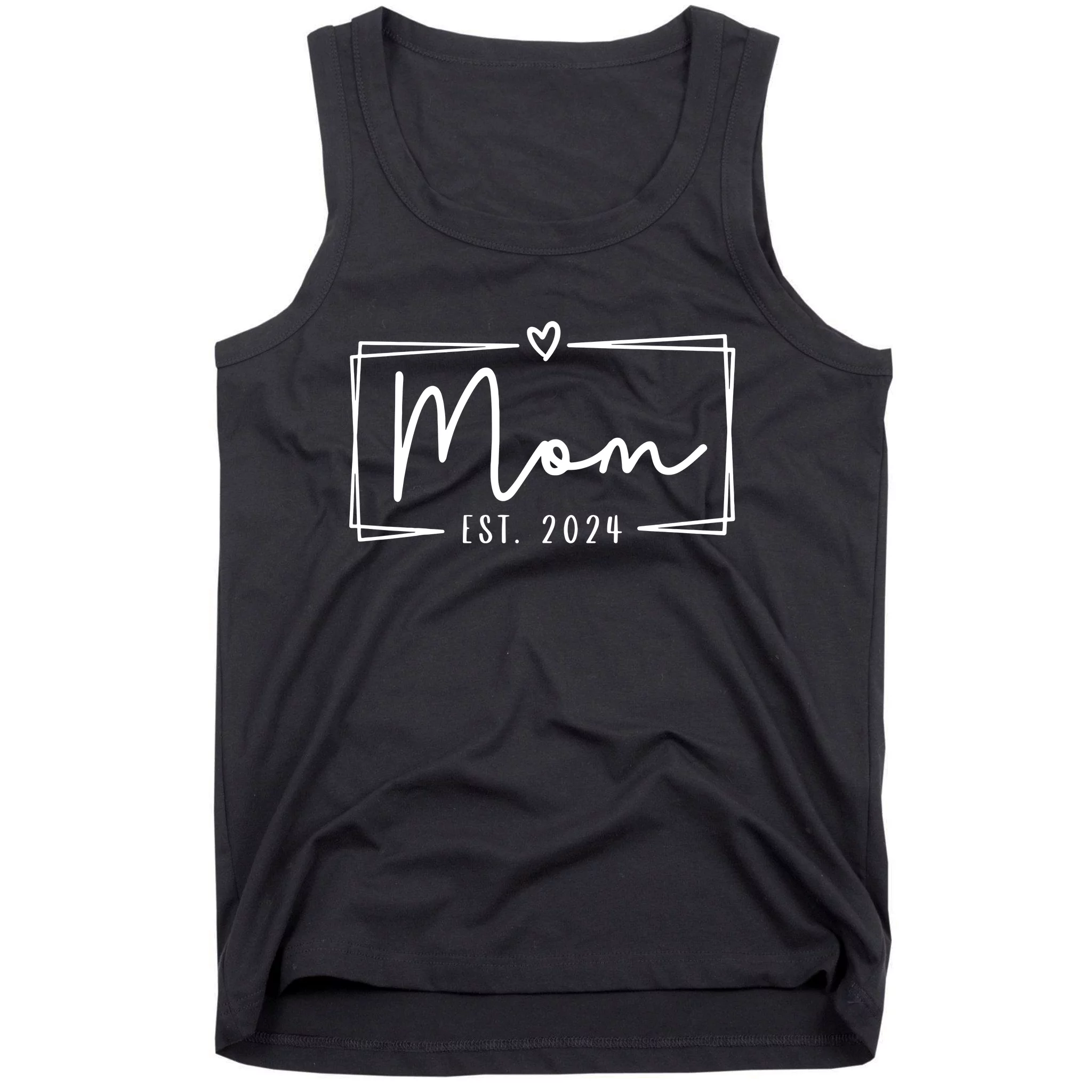 Mom Est 2024 Expect Baby 2024 Mother 2024 New Mom 2024 Tank Top   Me26547857 Mom Est 2024 Expect Baby 2024 Mother 2024 New Mom 2024  Black Tk Garment.webp