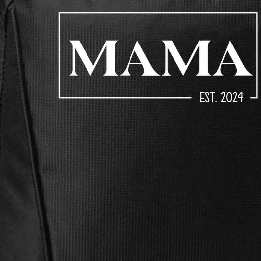 Mama Est 2024 Mothers Day Gift City Backpack