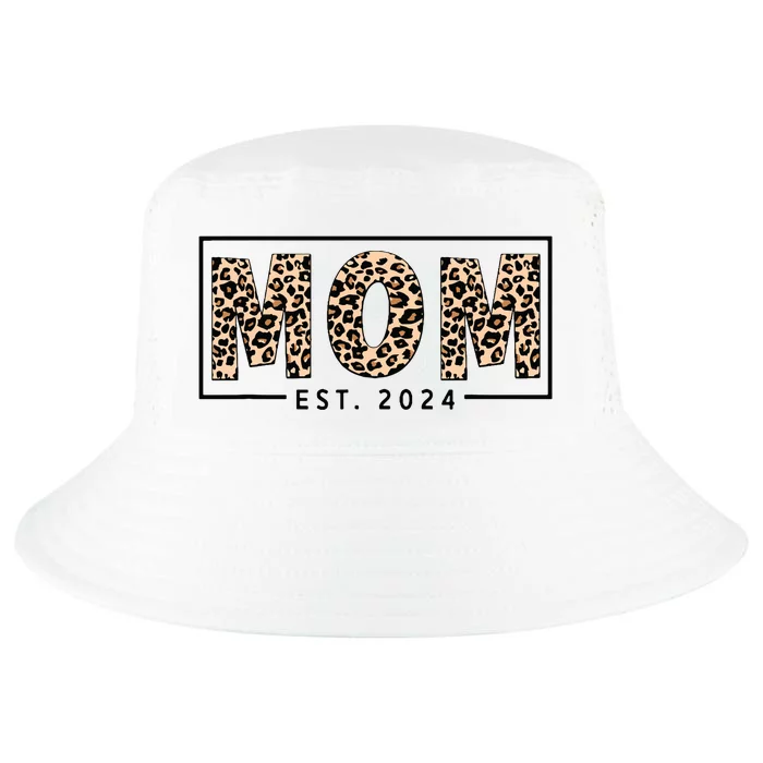 Mom Est 2024 Expect Baby 2024 Mother 2024 New Mom 2024 Cool Comfort Performance Bucket Hat