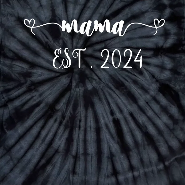 Mama Est. 2024 Tie-Dye T-Shirt